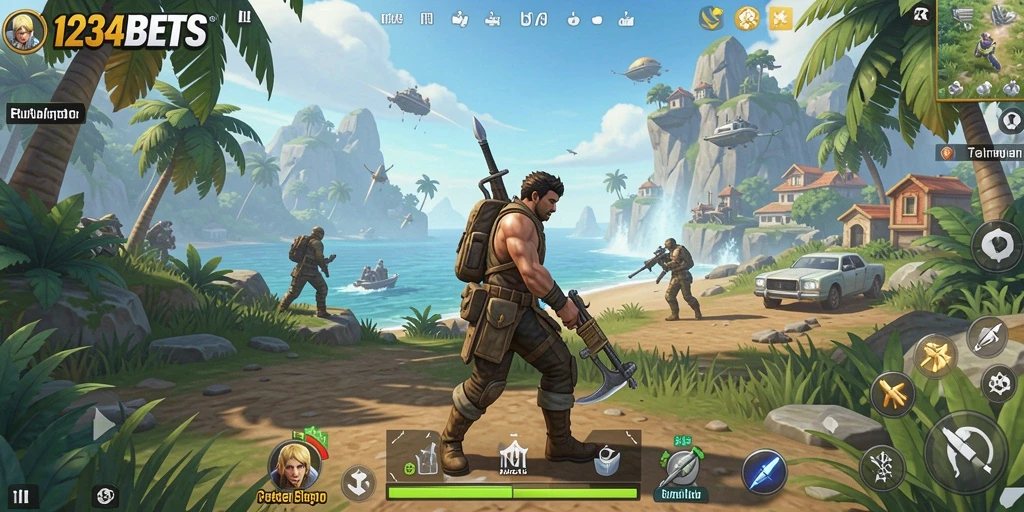 Gameplay menarik di dunia terbuka 1234BETS.