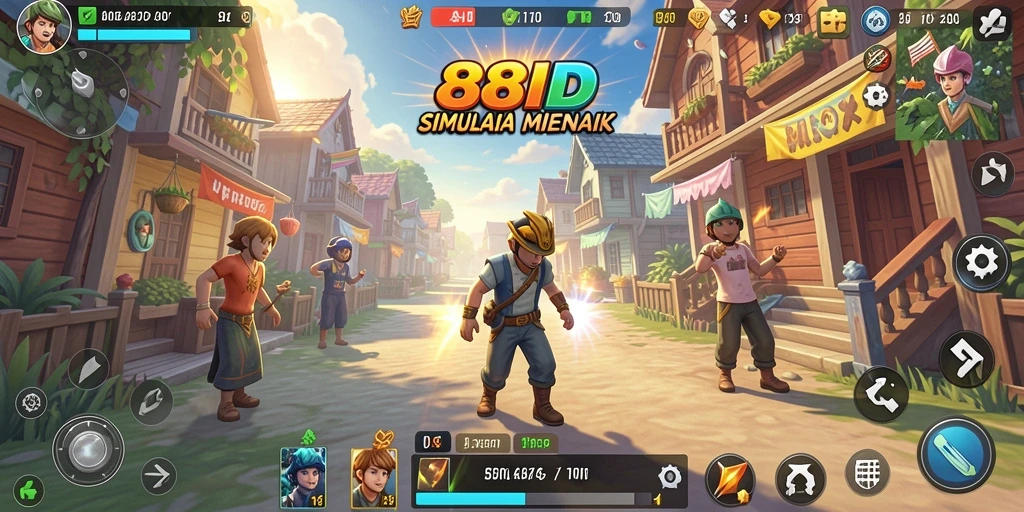 Screenshot utama 88ID menampilkan gameplay Simulation yang menarik.