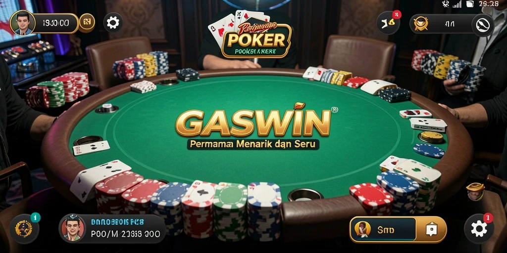 Tampilan gameplay GASWIN yang mendebarkan dan interaktif.