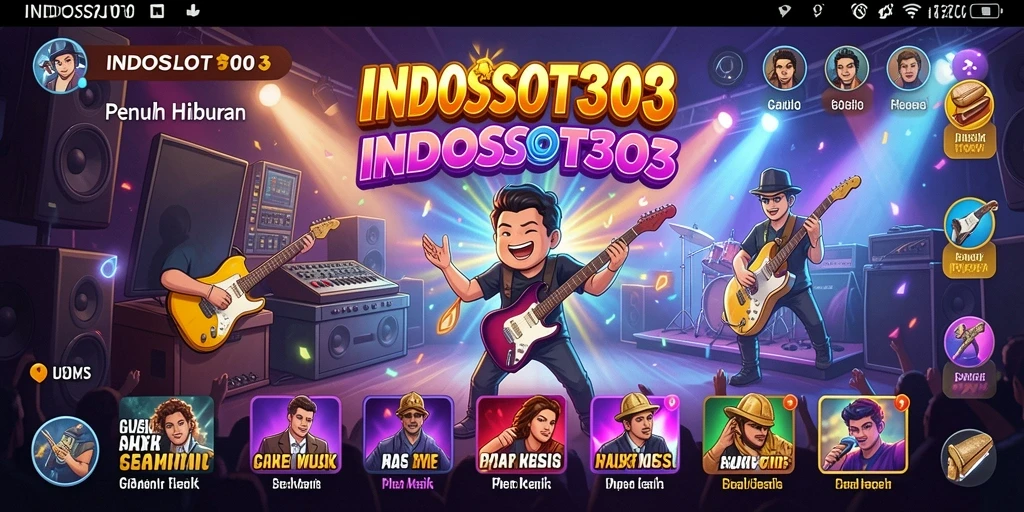 Tampilan gameplay yang menarik dan dinamis dari INDOSLOT303.