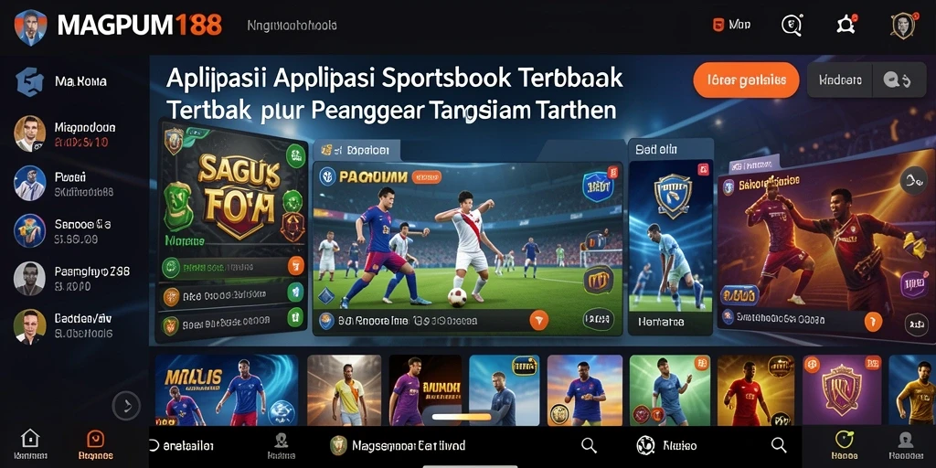 Tampilan menarik dari gameplay Sportsbook MAGNUM188.