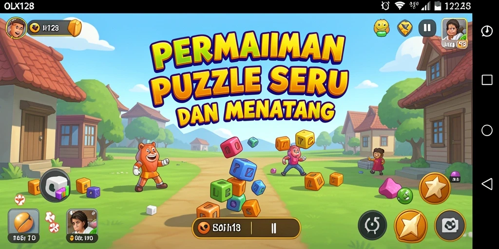 Tampilan gameplay OLX128 yang seru dan menantang.