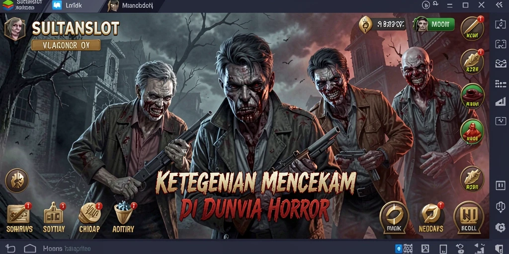 Gameplay SULTANSLOT yang menegangkan dan penuh atmosfer horor.