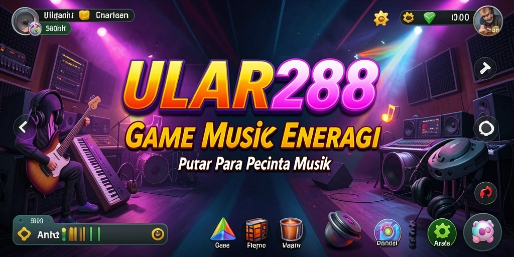 Screenshot gameplay menampilkan para pemain menikmati musik secara interaktif.