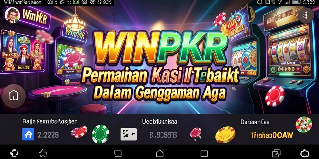 Gameplay menegangkan di WINPKR dengan kemenangan besar.